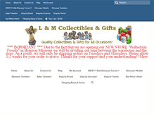 Tablet Screenshot of landmcollectibles.com